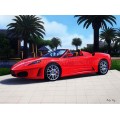 Ferrari 460 Spyder oil painting
